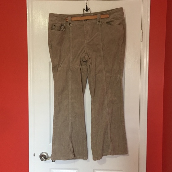 Plus Size Corduroy Pants - Picture 2 of 8